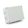 Коробка розподільна зовнішня YOSO 200x155x80 IP65 колір білий, 10 отворів, соски в комплекті, BOX, Q60 Коробка розподільна зовнішня YOSO 200x155x80 IP65 колір білий, 10 отворів, соски в комплекті, BOX, Q60