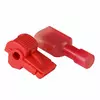 Клеми T-образні обжимні швидкого монтажу, T1+MDFN1.25-250, 105°C, 10A/600V, Red Клеми T-образні обжимні швидкого монтажу, T1+MDFN1.25-250, 105°C, 10A/600V, Red