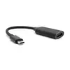 Конвертер Type-C (тато) на HDMI(мама) 10cm, Black, 4K/2K, Пакет Конвертер Type-C (тато) на HDMI(мама) 10cm, Black, 4K/2K, Пакет