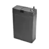 Акумуляторна батарея MERLION AGM 168 4V 1.8Ah, (75x50x22), клемми під пайку, Black Q40 Акумуляторна батарея MERLION AGM 168 4V 1.8Ah, (75x50x22), клемми під пайку, Black Q40