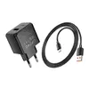 Набір СЗУ 110-240V HOCO CS17A+ кабель Type-C, 1xUSB, 22.5W, 1м кабель, Black, Blister Набір СЗУ 110-240V HOCO CS17A+ кабель Type-C, 1xUSB, 22.5W, 1м кабель, Black, Blister