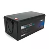 Літій-залізо-фосфатний акумулятор Merlion LiFePO4 25.6V 200AH (8S1P/BMS-100A), (522x268x218), до 5000 циклів Літій-залізо-фосфатний акумулятор Merlion LiFePO4 25.6V 200AH (8S1P/BMS-100A), (522x268x218), до 5000 циклів