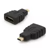 Перехідник microHDMI (тато) -HDMI (мама), Q100 Перехідник microHDMI (тато) -HDMI (мама), Q100