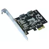 Контролер PCI-E=>SATA 3.0, ASM1061, 6Gb/s, 2 порти внутрішніх, BOX Контролер PCI-E=>SATA 3.0, ASM1061, 6Gb/s, 2 порти внутрішніх, BOX