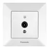 Розетка Panasonic Arkedia Slim ТV 0 втрат, біла Розетка Panasonic Arkedia Slim ТV 0 втрат, біла