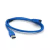 Подовжувач USB 3.0 AM/AF, 1.0m, Blue, Пакет Подовжувач USB 3.0 AM/AF, 1.0m, Blue, Пакет