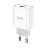 СЗУ 110-240V HOCO C72A 1xUSB, 2.1A, White, Blister СЗУ 110-240V HOCO C72A 1xUSB, 2.1A, White, Blister