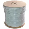 Кабель коаксіальний з живленням YOSO W305-RG59 + 2x0.5mm, 0,81 мм.CCS, 64x0.12m CCA жовтий екран, 75 Ом, FPE, оболонка 6,91мм білий PVC, котушка 305м Q1 Кабель коаксіальний з живленням YOSO W305-RG59 + 2x0.5mm, 0,81 мм.CCS, 64x0.12m CCA жовтий екран, 75 Ом, FPE, оболонка 6,91мм білий PVC, котушка 305м Q1