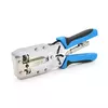 Инструмент Ritar HT-2810R с храповиком для обжимки RJ-45 (8P8C Cat-6) и RJ-12/11 (6P6C), 4P/6P/8P Инструмент Ritar HT-2810R с храповиком для обжимки RJ-45 (8P8C Cat-6) и RJ-12/11 (6P6C), 4P/6P/8P