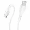 Кабель Hoco X37, Type-C-Type-C, 60W, White, довжина 0.5м, BOX Кабель Hoco X37, Type-C-Type-C, 60W, White, довжина 0.5м, BOX