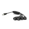 Хаб USB 2.0 4 порти (гідра), Blister Q250 Хаб USB 2.0 4 порти (гідра), Blister Q250