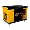 Генератор дизельний KDK11500SC3, 3-фазний 220/400V, 50Hz, 11kVA/8.8kW, бак 26 л, витрата 2.4 л/год, пуск: стартер, 1100x545x760 мм, 208 кг Генератор дизельний KDK11500SC3, 3-фазний 220/400V, 50Hz, 11kVA/8.8kW, бак 26 л, витрата 2.4 л/год, пуск: стартер, 1100x545x760 мм, 208 кг