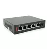 4х портовий PoE Full Gigabit комутатор ONV-POE33108PFG, 4xPoe1000Мбіт + 2х1000 Мбіт + 1хSFP 1000Мбіт, до 250м, IEEE802.3af/at, потужність 65Вт 4х портовий PoE Full Gigabit комутатор ONV-POE33108PFG, 4xPoe1000Мбіт + 2х1000 Мбіт + 1хSFP 1000Мбіт, до 250м, IEEE802.3af/at, потужність 65Вт