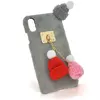 Накладка Пушистая Шапки iPhone 6/6s Накладка Пушистая Шапки iPhone 6/6s