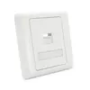 Рамка 86х86 під 1 модуль Keystone Jack RJ-45 кат.5E UTP, 1-port Q100 Рамка 86х86 під 1 модуль Keystone Jack RJ-45 кат.5E UTP, 1-port Q100