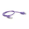 Патч-корд литий RITAR, UTP, RJ45, Cat.5e, 0,3m, фіолетовий, Cu (мідь) Патч-корд литий RITAR, UTP, RJ45, Cat.5e, 0,3m, фіолетовий, Cu (мідь)