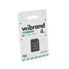 Карта пам'яті Wibrand microSDHC Class 4, 4GB Карта пам'яті Wibrand microSDHC Class 4, 4GB