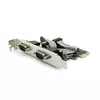 Контролер PCI-Е => RS232 (9Pin) + RS232 (9Pin), 2 порти, TX382B-2S, BOX Контролер PCI-Е => RS232 (9Pin) + RS232 (9Pin), 2 порти, TX382B-2S, BOX