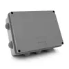 Коробка розподільна зовнішня PIPO Р80 200х155х80мм; IP54; пластик; (РР) 10 гермовводів; сіра; Q18 Коробка розподільна зовнішня PIPO Р80 200х155х80мм; IP54; пластик; (РР) 10 гермовводів; сіра; Q18