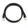 Патч-корд литий VEGGIEG, CCA, SSTP, RJ45, Cat.8, 3m, чорний Патч-корд литий VEGGIEG, CCA, SSTP, RJ45, Cat.8, 3m, чорний