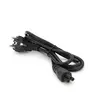 Кабель живлення Schuko PC-186 CEE7 / 17-IEC C5, 1.2M, 0.75mm, для ноутбука, OEM Q25 /300 Кабель живлення Schuko PC-186 CEE7 / 17-IEC C5, 1.2M, 0.75mm, для ноутбука, OEM Q25 /300
