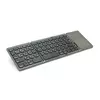 Клавіатура бездротова B033, розкладна, 64 клавіші, Touchpad, (Eng/Pyc), 2.4G, Gray, 300x98mm, Box Клавіатура бездротова B033, розкладна, 64 клавіші, Touchpad, (Eng/Pyc), 2.4G, Gray, 300x98mm, Box