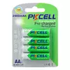 Акумулятор PKCELL 1.2V AA 2000mAh NiMH Already Charged, 4 штуки у блістері ціна за блістер, Q12 Акумулятор PKCELL 1.2V AA 2000mAh NiMH Already Charged, 4 штуки у блістері ціна за блістер, Q12