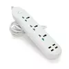 Мережевий фільтр ТВ-Т16mini, 3 розетки + 4 USB, 2 м, перетин 3х0, 75мм, 3000W, White, Box Мережевий фільтр ТВ-Т16mini, 3 розетки + 4 USB, 2 м, перетин 3х0, 75мм, 3000W, White, Box
