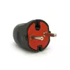 Вилка без заземлення 6А 250V A113B, Black Q50 Вилка без заземлення 6А 250V A113B, Black Q50