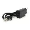 Набір BOROFONE BA53A СЗУ 2xUSB+ кабель Type-C, 2.1A, 1м, Black, Blister-box Набір BOROFONE BA53A СЗУ 2xUSB+ кабель Type-C, 2.1A, 1м, Black, Blister-box