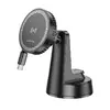 Автотримач BOROFONE BH208 + Wireless Charging 15W, кріплення на торпеду, клямка 50-90мм, Black, Box Автотримач BOROFONE BH208 + Wireless Charging 15W, кріплення на торпеду, клямка 50-90мм, Black, Box