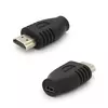 Перехідник microHDMI (мама) -HDMI (тато) Перехідник microHDMI (мама) -HDMI (тато)
