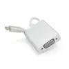 Конвертер Type-C (тато) на VGA (мама) 10cm, Silver, 4K / 2K Пакет Конвертер Type-C (тато) на VGA (мама) 10cm, Silver, 4K / 2K Пакет