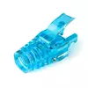 Ковпачок ізолюючий PiPo RJ-45 Cat.5/Cat.6 (100 шт/уп.), Transparent-blue Ковпачок ізолюючий PiPo RJ-45 Cat.5/Cat.6 (100 шт/уп.), Transparent-blue