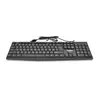 Клавиатура USB Merlion KB-ALFA, длина кабеля 135см, (Eng/Укр/Рус), (460х158х33 мм) Black, 104к, Q20 Клавиатура USB Merlion KB-ALFA, длина кабеля 135см, (Eng/Укр/Рус), (460х158х33 мм) Black, 104к, Q20