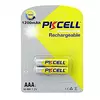 Акумулятор PKCELL 1.2V AAA 1200mAh NiMH Rechargeable Battery, 2 штуки у блістері ціна за блістер, Q12