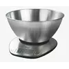 Електронні металеві кухонні ваги з чашею Zilan ZLN2960, silver