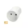 Штепсельне гніздо VIKO без заземлення 7.5А 260V. White. ПВХ Штепсельне гніздо VIKO без заземлення 7.5А 260V. White. ПВХ