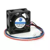 Кулер корпусний Merlion 4020, 40x40x20mm, 12V/0.15A, RPM 1500±15%, 3-pin, Black, OEM Кулер корпусний Merlion 4020, 40x40x20mm, 12V/0.15A, RPM 1500±15%, 3-pin, Black, OEM
