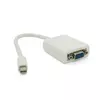 Конвертер mini Display Port (тато) на VGA(тато) 30cm, White, 4K/2K, Пакет Конвертер mini Display Port (тато) на VGA(тато) 30cm, White, 4K/2K, Пакет