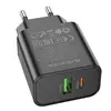 СЗУ BOROFONE BA88A 110-240V, PD20W+Q3.0,USB+Type-C, Black , Blister СЗУ BOROFONE BA88A 110-240V, PD20W+Q3.0,USB+Type-C, Black , Blister