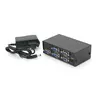 Активний спліттер VGA сигналу KV-FJ1504A  (VGA2004) 150MHz 4 Port, DC5V / 2A, Black Активний спліттер VGA сигналу KV-FJ1504A  (VGA2004) 150MHz 4 Port, DC5V / 2A, Black