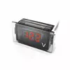 Цифровий вольтметр DY-R, діапазон вимірювань 12-24V, 49x18x26 mm, Red Цифровий вольтметр DY-R, діапазон вимірювань 12-24V, 49x18x26 mm, Red