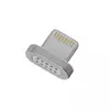 Наконечник на магнітний кабель плоский USB 2.0/Lighting (під кабель 15592) Наконечник на магнітний кабель плоский USB 2.0/Lighting (під кабель 15592)