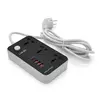 Мережевий фільтр LDNIO SC3412, 3 Розетки + 4 USB, 2 м, перетин 3х0,75мм, Black, Box Мережевий фільтр LDNIO SC3412, 3 Розетки + 4 USB, 2 м, перетин 3х0,75мм, Black, Box