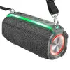 Портативна колонка HOCO HC23 IPX4, BT 5.0, 2x5W, RGB підсвічування, Gray, Box Портативна колонка HOCO HC23 IPX4, BT 5.0, 2x5W, RGB підсвічування, Gray, Box