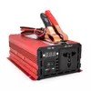 Інвертор напруги ST600CP (DC:300W), 12/220V з апроксимованою синусоїдою, 1 універсальна розетка, крокодили, BOX Інвертор напруги ST600CP (DC:300W), 12/220V з апроксимованою синусоїдою, 1 універсальна розетка, крокодили, BOX