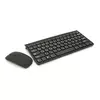 Комплект бездротовий KM908 (KB+Mouse), (Eng/Pyc), 2.4G, 78 клавіш, Black, Box Комплект бездротовий KM908 (KB+Mouse), (Eng/Pyc), 2.4G, 78 клавіш, Black, Box