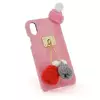Накладка Пушистая Шапки iPhone 7/8 Накладка Пушистая Шапки iPhone 7/8