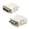 Перехідник VG A(мама)/DVI 24+5(папа)Grey Q50 Перехідник VG A(мама)/DVI 24+5(папа)Grey Q50